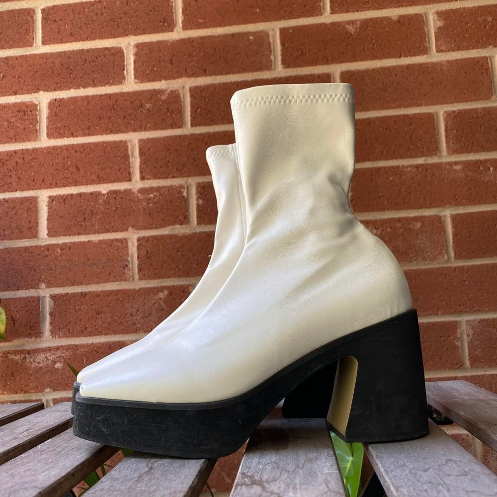 Oak + Fort platform sock boots